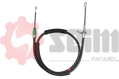 Тросик, cтояночный тормоз SEIM 555363 для CHRYSLER VOYAGER
