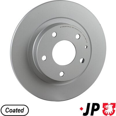 спирачен диск JP GROUP 3863201200