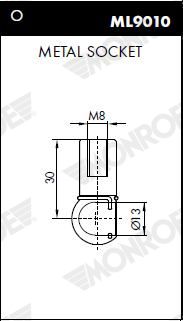 GASFEDER KOFFER-/LADERAUM MONROE ML5529 6