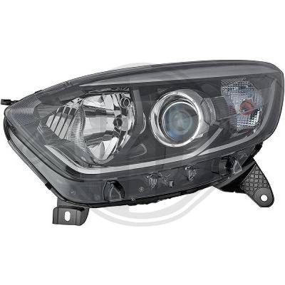 DIEDERICHS 4406983 Основная фара  для RENAULT CAPTUR (Рено Каптур)