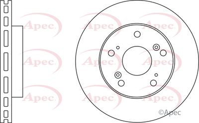 Brake Disc APEC DSK2574