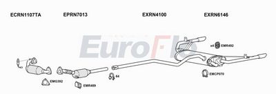 Układ wydechowy EUROFLO RNLAG20D3018D