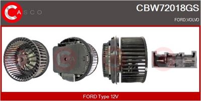 VENTILATOR HABITACLU CASCO CBW72018GS
