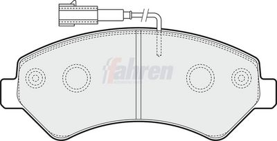 Fahren Brake Pad Set, disc brake FBP3355