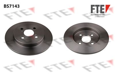 FTE 9072284 Тормозные диски  для TOYOTA IQ (Тойота Иq)
