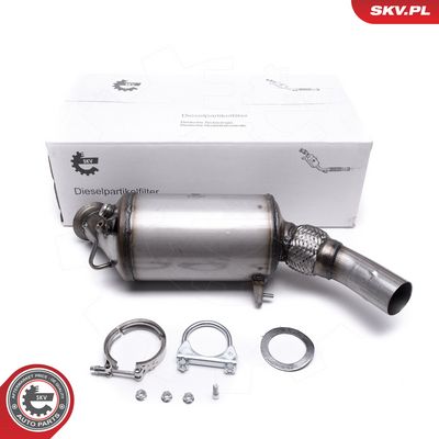 Filtr sazových částic, výfukový systém SKV 62SKV503