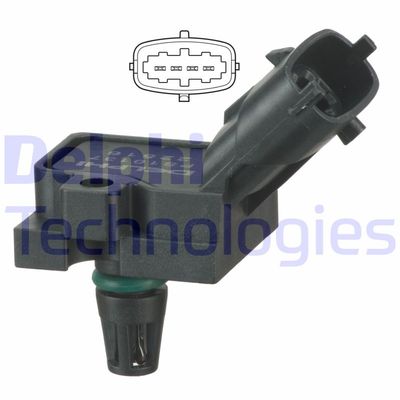 Sensor, insugstryck DELPHI PS10137