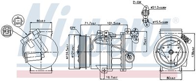 Compressor, air conditioning 89386