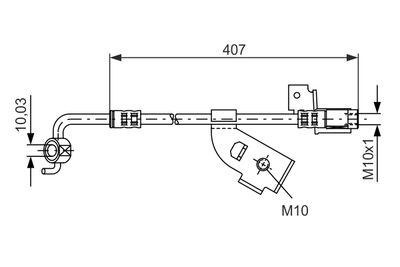 BOSCH Bremsschlauch