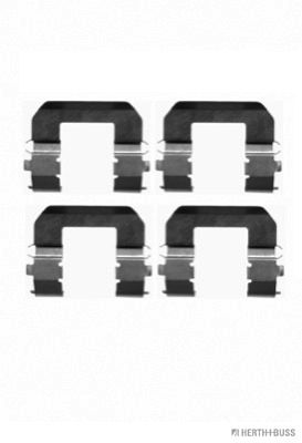 Комплектующие, колодки дискового тормоза HERTH+BUSS JAKOPARTS J3660503 для KIA MAGENTIS
