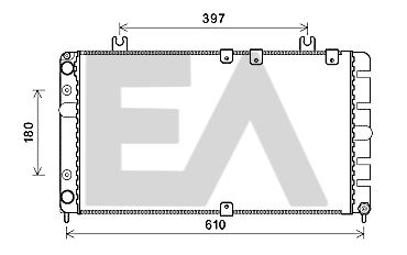 EACLIMA 31R39009 Крышка радиатора  для LADA 111 (Лада 111)