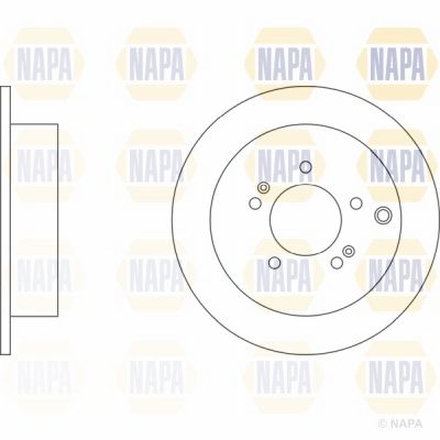 Brake Disc NAPA NBD5389
