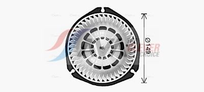 INNENRAUMGEBLäSE AVA Clever Choice CT8082 1