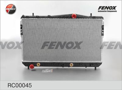 FENOX RC00045 Радіатор охолодження двигуна 