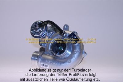 LADER AUFLADUNG SCHLÜTTER TURBOLADER 16600165 1