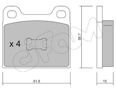 SET PLACUTE FRANA FRANA DISC
