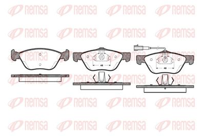 Brake Pad Set, disc brake 0589.21