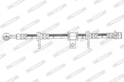 BREMSSCHLAUCH FERODO FHY2293 1