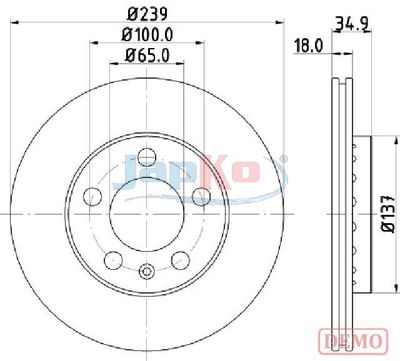 DISC FRANA JAPKO 600945C