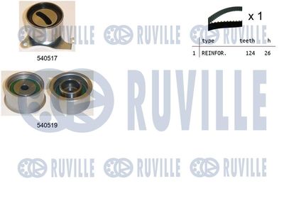 Комплект ремня ГРМ RUVILLE 550443 для TOYOTA STARLET
