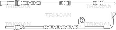 предупредителен контактен сензор, износване на накладките TRISCAN 8115 11040