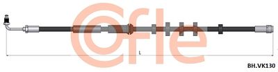 Тормозной шланг COFLE 92.BH.VK130 для AUDI A5
