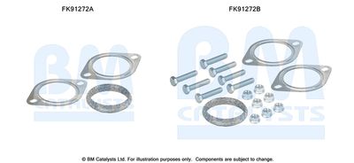 Монтажный комплект, катализатор BM CATALYSTS FK91272 для ALFA ROMEO GTV