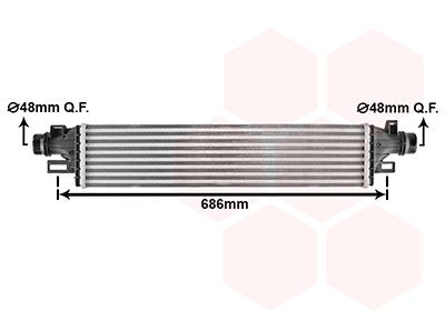 LADELUFTKüHLER VAN WEZEL 37014718