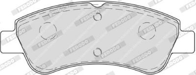 BREMSBELAGSATZ SCHEIBENBREMSE FERODO FDB4066 2