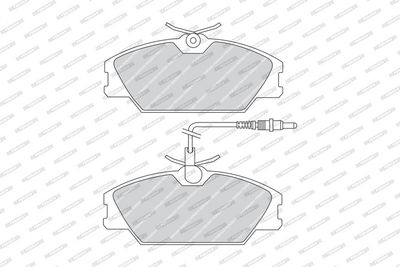 BREMSBELAGSATZ SCHEIBENBREMSE FERODO FDB406 1