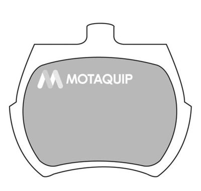Комплект тормозных колодок, дисковый тормоз MOTAQUIP LVXL130 для ROVER MINI-MOKE