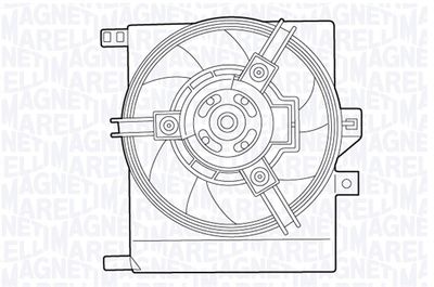 MAGNETI MARELLI Lüfter, Motorkühlung