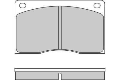 Комплект тормозных колодок, дисковый тормоз E.T.F. 12-0213 для ASTON MARTIN VIRAGE