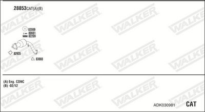 SISTEM DE ESAPAMENT WALKER ADK030981