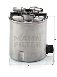 MANN-FILTER WK 9008 Паливний фільтр для DACIA (Дача)