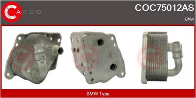 RADIATOR ULEI ULEI MOTOR CASCO COC75012AS