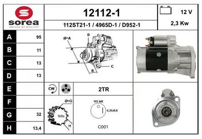 STARTER EAI 12111