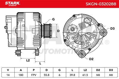 генератор STARK SKGN-0320288