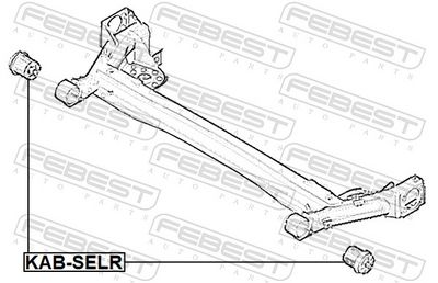 SUPORT AX FEBEST KABSELR 1