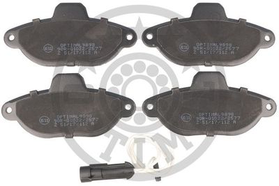 Комплект тормозных колодок, дисковый тормоз OPTIMAL BP-09898 для LANCIA Y