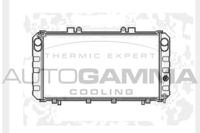 Радиатор, охлаждение двигателя AUTOGAMMA 104022 для TOYOTA MR2