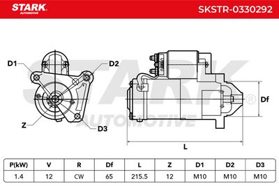 стартер STARK SKSTR-0330292