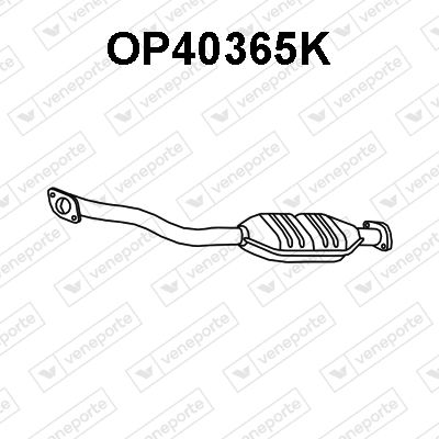 VENEPORTE OP40365K Катализатор  для OPEL ASTRA F универсал (T92) 1.6 i 16V (F35, M35)