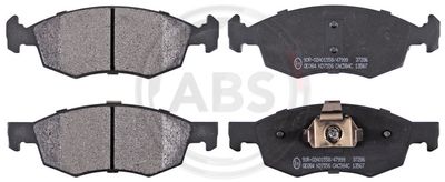 Комплект тормозных колодок, дисковый тормоз A.B.S. 37286 для FIAT DOBLO