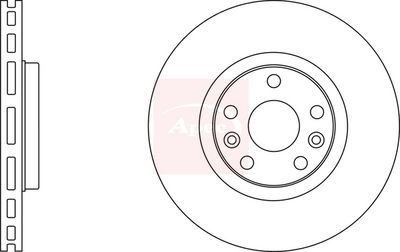 APEC Brake Disc DSK2635