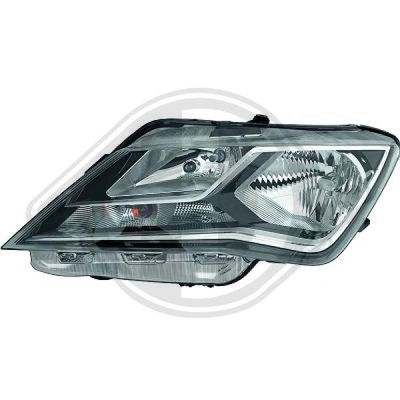 DIEDERICHS 7433081 Основная фара  для SEAT TOLEDO (Сеат Толедо)