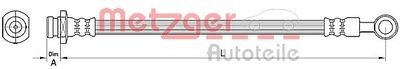 Тормозной шланг METZGER 4110491 для CHEVROLET SPARK