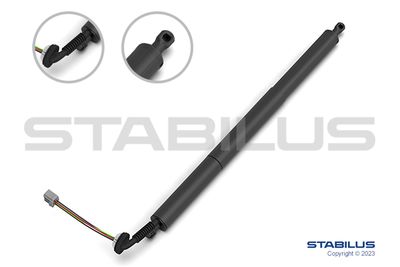 Silnik elektryczny, tylna pokrywa STABILUS 408489