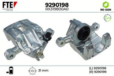 спирачен апарат FTE 9290198