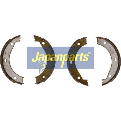 JAPANPARTS Комплект барабанных колодок
